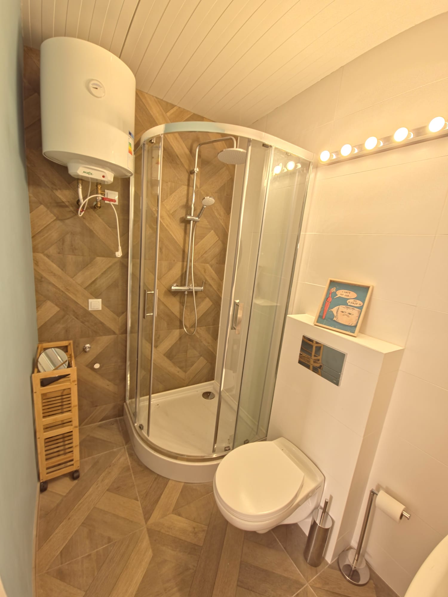 Detale wnętrza - starannie dobrane wyposażenie w klimacie retro